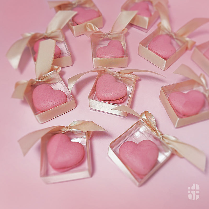 心心馬卡龍 Pink Heart Macaron