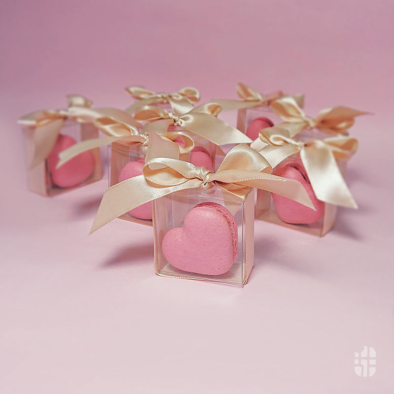 心心馬卡龍 Pink Heart Macaron