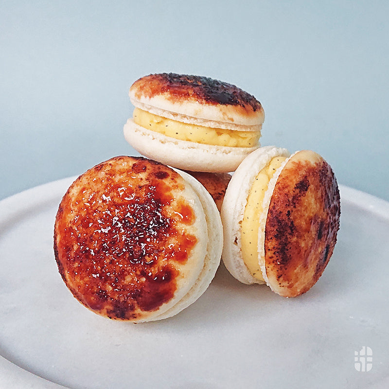 焦糖燉蛋馬卡龍 Creme Brulee Macaron