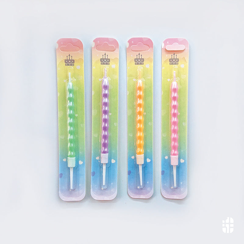 夢幻粉彩生日蠟燭 Dreamy Pastel Birthday Candle