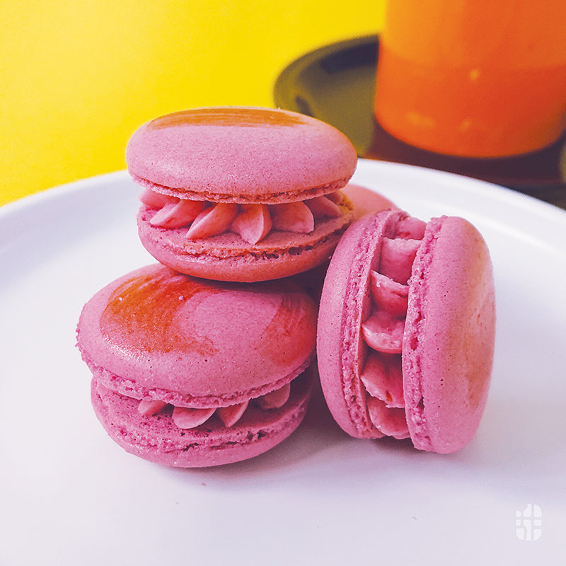 紅桑子馬卡龍 Raspberry Macaron