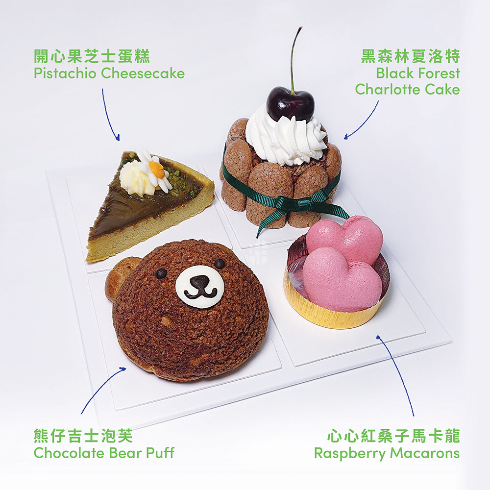 7月甜點組合 July Pastry Four